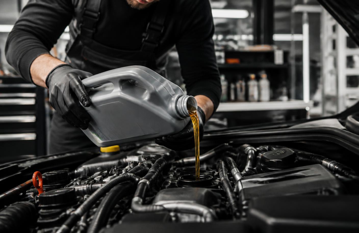 Oil, Belts and A/C Work